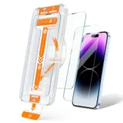 Tough On iPhone 14 Pro Tempered Glass Screen Protector 2 Pack with Installation Kit