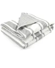 Lush Decor Farmhouse Stripe Reversible Soft & Plush Oversized Blanket