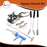 Equine Dental Kit, Equine Speculum, Syringe, Mirror & Adjustable Float Rasps