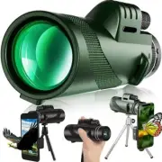 Super High Power 80X100 HD Day Vision Monocular Telescope Binoculars Portable