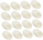 Mikinona 100Pcs Natural Organic Balls for Facial Cleansing Exfoliating Scrub for Skin Care Blackhead Removal Easy to Use with Cleanser Gentle Skin