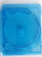 Bluray Case 3-Disc Triple Movie Thick Storage Case 5/8" 16mm logo. Replacement