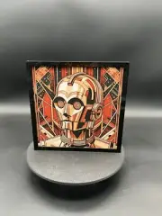 C3PO Art Deco 3D Printed Picture Star Wars Themed