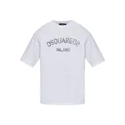 [Dsquared2] Dsquared2 Cotton T-shirt XXL WHITE