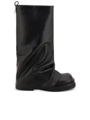 The Attico Pullon Square Toe Boots
