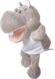Jeruytgh Puppets for Kids Ages 4-8 - Interactive Puppet Toy for Show Theater - Soft Animal Dolls Basket Stuffer for Birthday Holiday Christmas Halloween Role Play