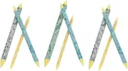 TEHAUX 9pcs Sketch Correction Wiper Blooming Effect Smudge Erase Correction Clean Tool for Drawing Artists Set 3 Different Sizes