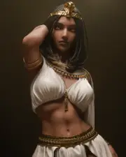 Cleopatra Fan Art Resin Statue Pro Painted 1/4 Scale - Made To Order (CA3D)
