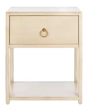 Safavieh Yudi 1-Drawer, 1-Shelf Nightstand