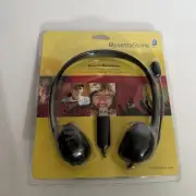 NEW Rosetta Stone Headphones And Mic With USB Port - Sealed