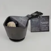 New Williams Sonoma BBQ Tools Cast Iron Grille Sauce Pot w Basting Brush No-Burn
