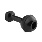 1/4 inch Screw Aluminum Ball Adapter Mount for DJI Osmo Action, GoPro HERO7 /6 /5 /5 Session /4 Session /4 /3+ /3 /2 /1, Xiaoyi and Other Action Cameras, Diameter: 2.5cm(Black)