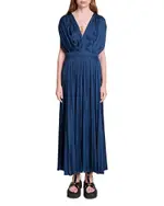 Maje Revillou Pleated Dress