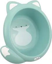 HOMSFOU Basin Cartoon Portable Wash Bowl Boys and Girls Small Wash Basin Baby Bath Suit Baby Bath Tub