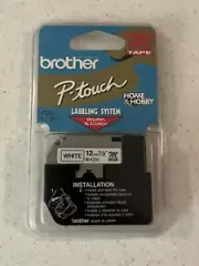 BROTHER P-TOUCH M-Tape 12mm 1.5” White M231