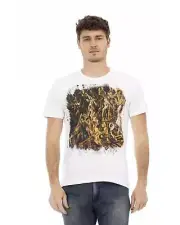 Short Sleeve T-shirt with Front Print M Men