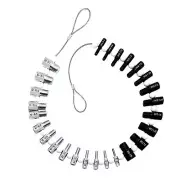 Nut and Bolt Thread Checker (Inch & Metric) - 26 Male/Female Thread Identifier