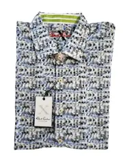 Robert Graham X Collection Blurred Circles Men's Size XL New With Tags