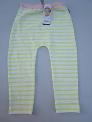 Baby girls Bonds stretchies stripe pants Size 000 00 0 & 2 BNWT