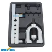 Double Flaring Single Flare Tool Kit Fuel Brake Lines 3/16" - 1/2"