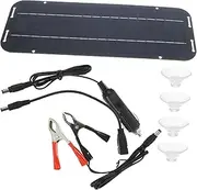 Portable Flexible Solar Panel Charger with Type Interface for Home Camping and Outdoor Use Lightweight Output for Quick Charging Various Settings