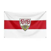 3x5 Vfb Stuttgart Flag Polyester Printed Racing Sport Banner For Decor B 90 x 150cm