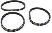 3Pcs Go Kart Drive Belt 725 Fits for 30 Series Torsion Converter Kit Accessory