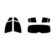 For Renault Modus 5-door Hatchback 2004-09 Full Pre Cut Window Tint Kit Film