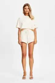Alice McCall AMC Sport Set BNWT Pannacotta Top Size M, Shorts Size S