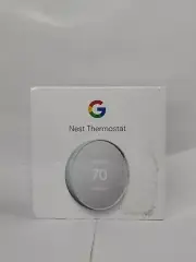 Google - Nest Smart Programmable Wifi Thermostat - Fog