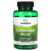 2 X Swanson, Goldenseal Root, 120 Capsules