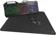 Deltaco Gaming 3-in-1 gaming Kit - RGB Lighting Incl. Keyboard, Mouse & MouseMat