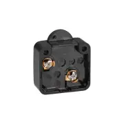 Wardrobe Door Light Switch Momentary Cabinet Closet Switch NC 110-250V 2A Black