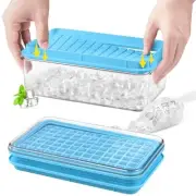 Mini Ice Cube Tray with Lid and Bin, 273 Pcs Ice Cube Trays for Freezer, Ice