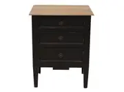 Winnipeg & Sons Hampton Bedside in Black