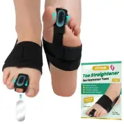 Hammer Toe Corrector for Women & Men - Adjustable Toe Straightener for Curled To
