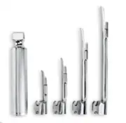 Conventional Laryngoscope Stainless Steel Miller 4-Blades 0-3 Kit