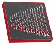 Teng TED6515 - Combination Spanner Set 5.5-19mm 15 Piece