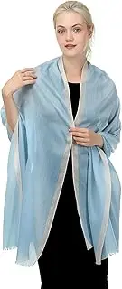 [TZ Promise] Shawls and Wraps for Evening Dresses, Wedding Metallic Shine Shawl Scarf for Women