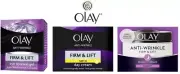 OLAY Anti-Wrinkle FIRM & LIFT Renewal Complex Moisturise Eye Gel/Day Night Cream