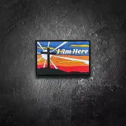 I am Here Cross PVC Morale Patch