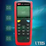 1PCS UNI-T UT-325 Contact Type Dual Thermometers K J T E R S N, USB NEW
