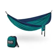 SingleNest Hammock - Lightweight, 1 Person Portable Hammock - for Seafoam/Navy