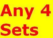 Any 4 Sets LARGE 40 MACHINE Embroidery THREAD FREE SHIP