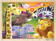 Melissa & Doug - African Plains Jigsaw Puzzle 24pc