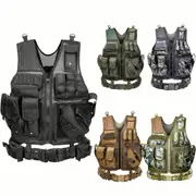 Vest Molle Plate Carrier Combat Paintball Army Armor