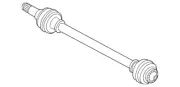 Genuine BMW Axle Assembly 33-20-5-A74-AB7