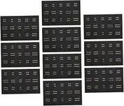 CAXUSD 10pcs Bible Index Tabs Removable Laminated Marking Stickers for Easy Scripture Location Writable Surface for Personal Notes for Bible Journaling and Study