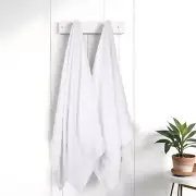 2 Piece Venice Zero Twist Cotton Medium Weight Absorbent Soft Bath Sheet Set