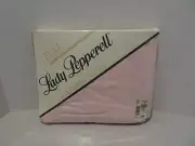 Lady Pepperell Full Fitted sheet Pink Solid NOS Made in the USA